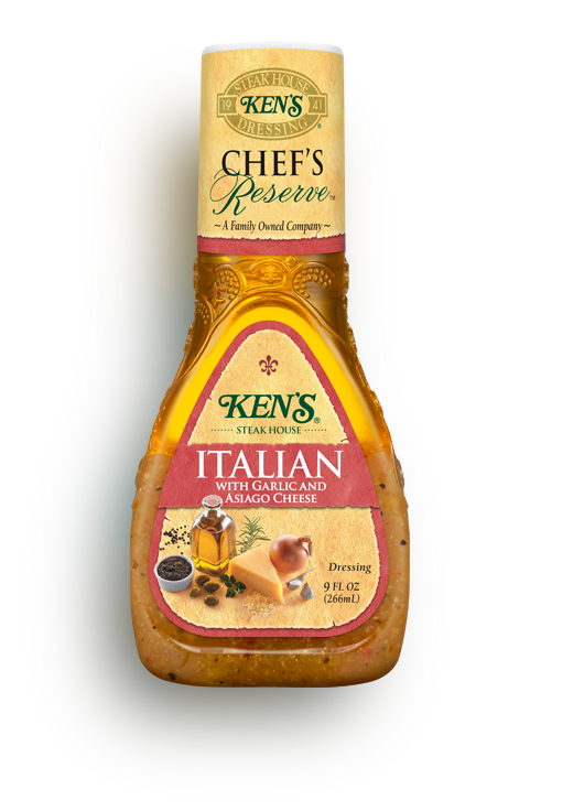 Buy Chef's Reserve Italian with Garlic & Asiago Cheese Dressing Ken's