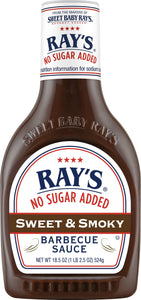 Ray's No Sugar Added Ray’s Sweet & Smoky Barbecue Sauce